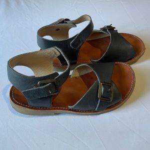 Young Soles London Sonny Navy Kids Sandals Size EU 30